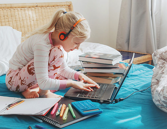 Online Learning for Kids